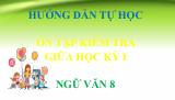 Đề cương ôn tập Giữa kì 1 Ngữ văn 8 năm 2025–2026 trường THCS Lê Anh Xuân (TP Hồ Chí Minh)